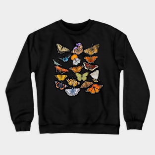 New England Butterflies Crewneck Sweatshirt